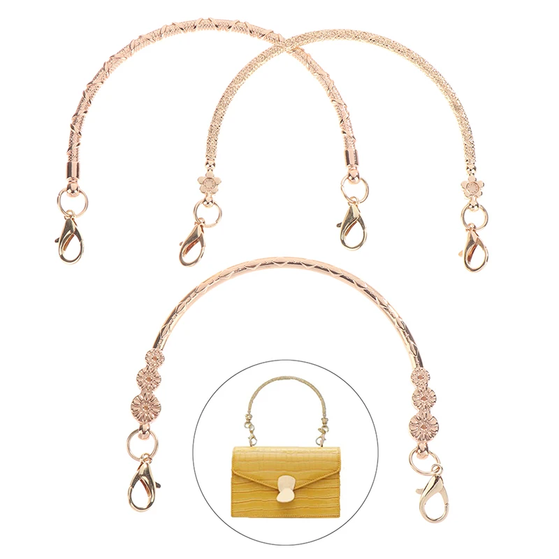 

11cm Metal Bag Frame For Purse Handbag Handles Clutch Bag Accessories DIY Purse Clasp Round Metal Bag Handles Bags Hardware