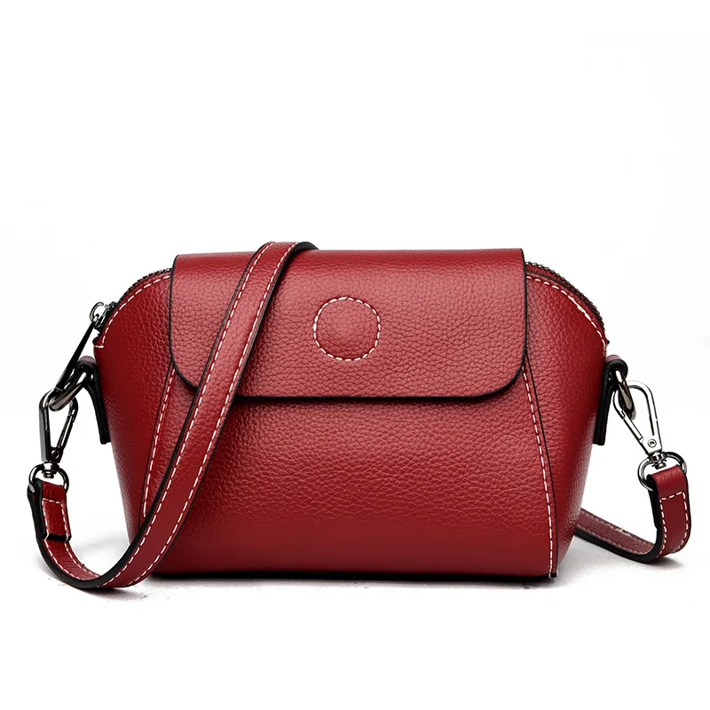 

Fashion Shell Leather Women Shoulder Bag Luxury Handbags Women Bags Designer Zipper Crossbody Bags 2022 New Sac A Main Femme