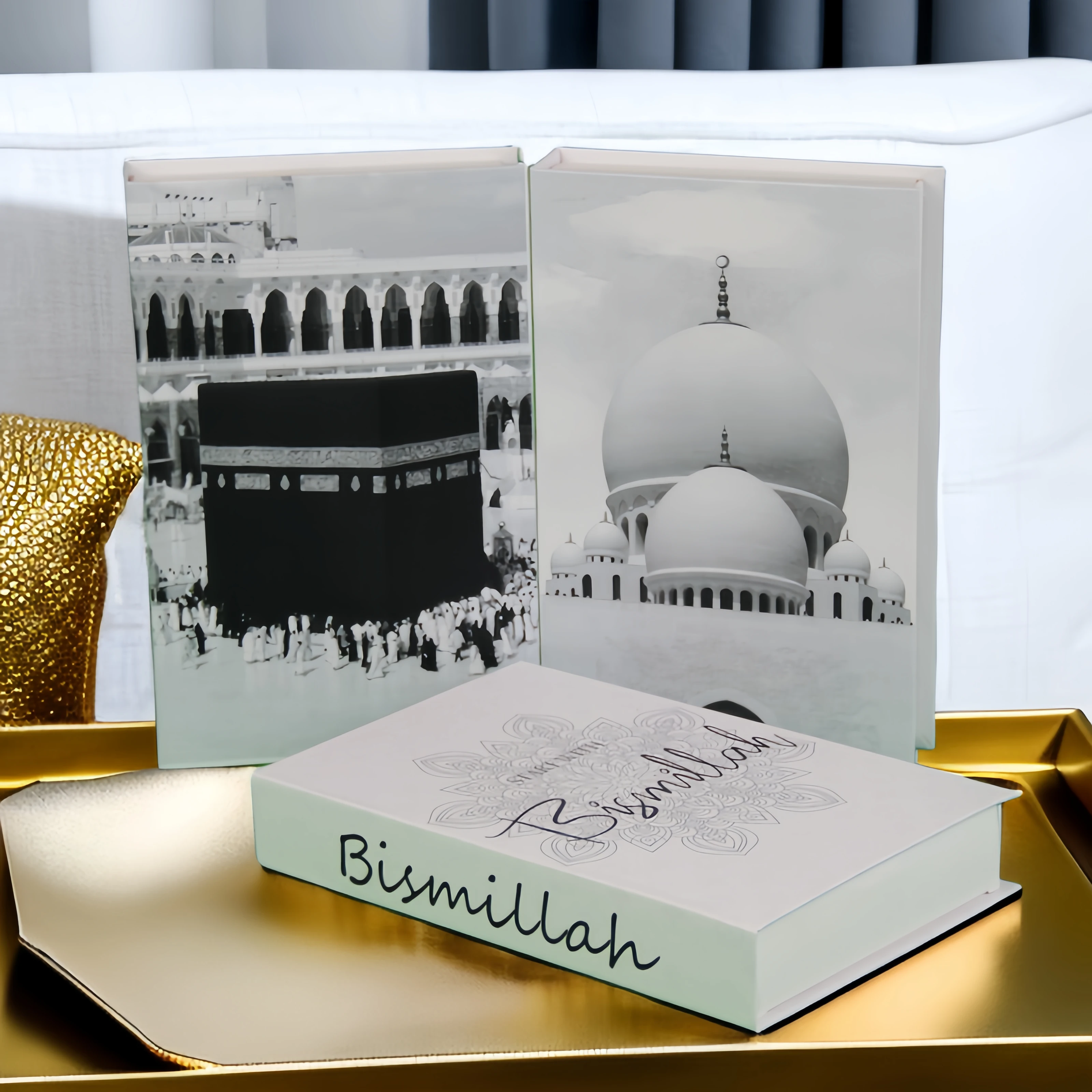 Искусственные книги Lslamic Kaaba для украшения мечети