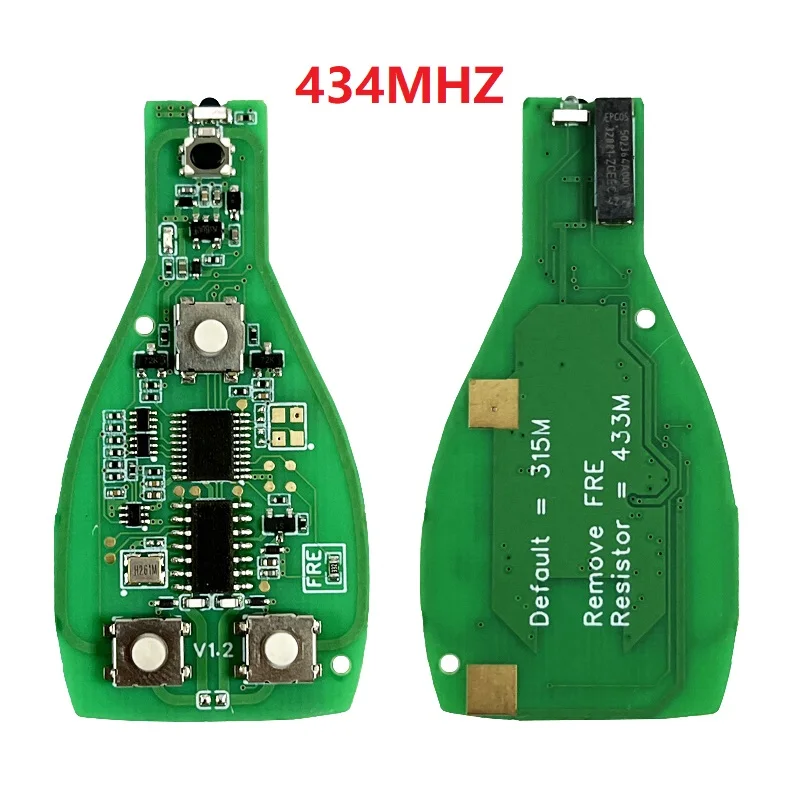 CN002101 BGA 315/434MHZ 3/3+1 Button Smart Remote Key Fob for A C E S Class GLK GLA W204 W212 W205 12