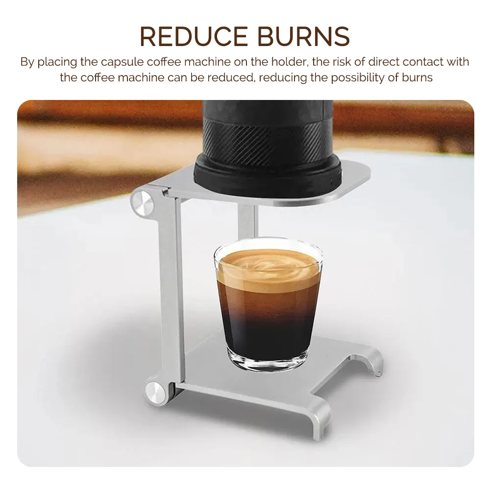 Foldable Coffee Drip Holder Aluminum Alloy Support Stand Espresso Portable Travel Outdoor Using Tool Coffee Machine Rack Durable