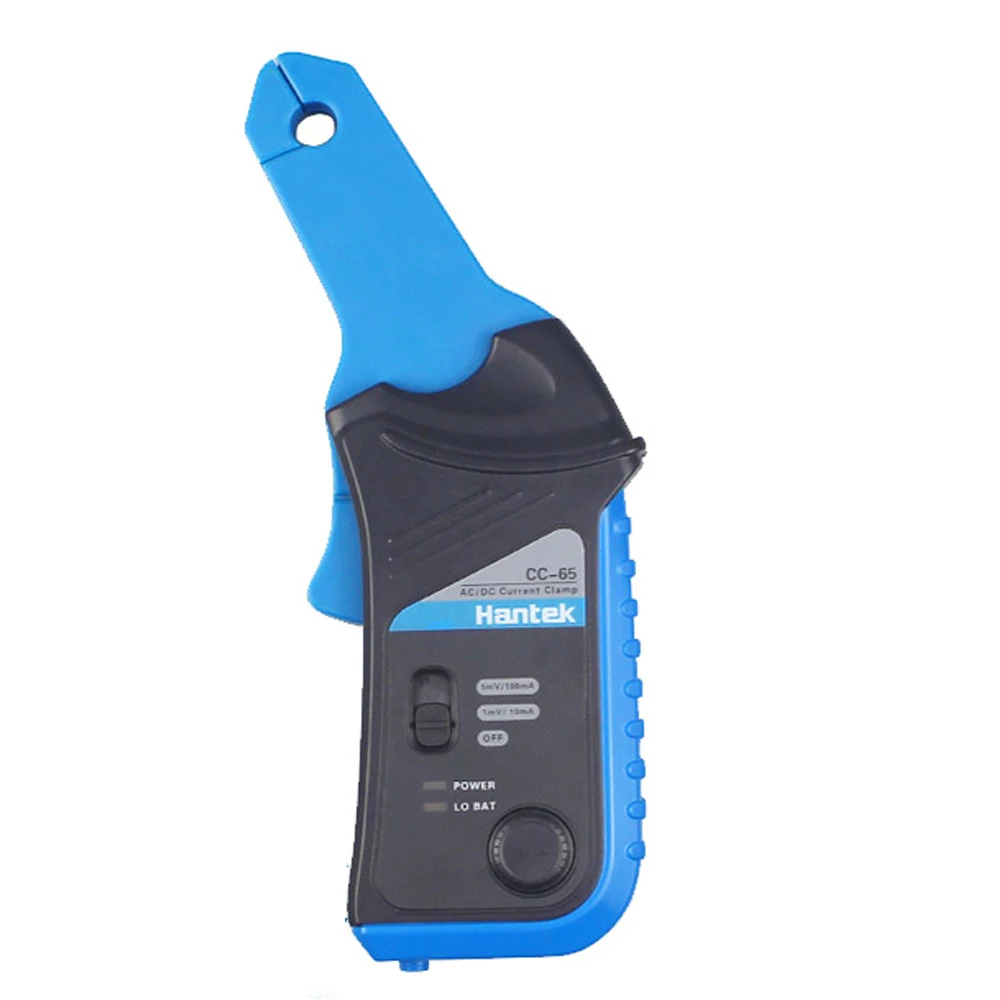 Hantek CC65 AC/DC Current Clamp Meter Transducer for Digital Multimeter Oscilloscope With BNC Plug Applicable Type Connector Digital Multimeter Digital Oscilloscope