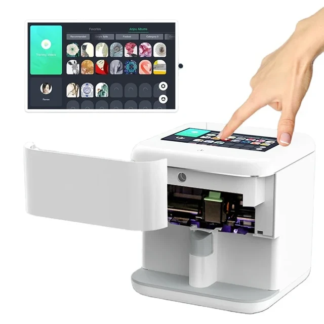 Amazon.com: Digital Mobile Nail Art Printer,3D Nail Printing Robot Nail Art  Printing Machine with Metal Case Transfer Picture Nails Machine Over 1500  Pictures : Beauty & Personal Care