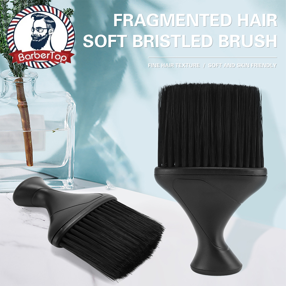 Barber Cleaning Soft  Neck Face Duster Hairbrush Hair Sweep Brush Hairdressing Brushes Salon Styling Tool