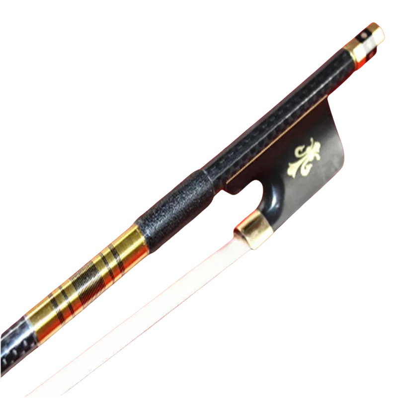 PRO light carbon fiber viola bow copper parts white horse hair viola parts
