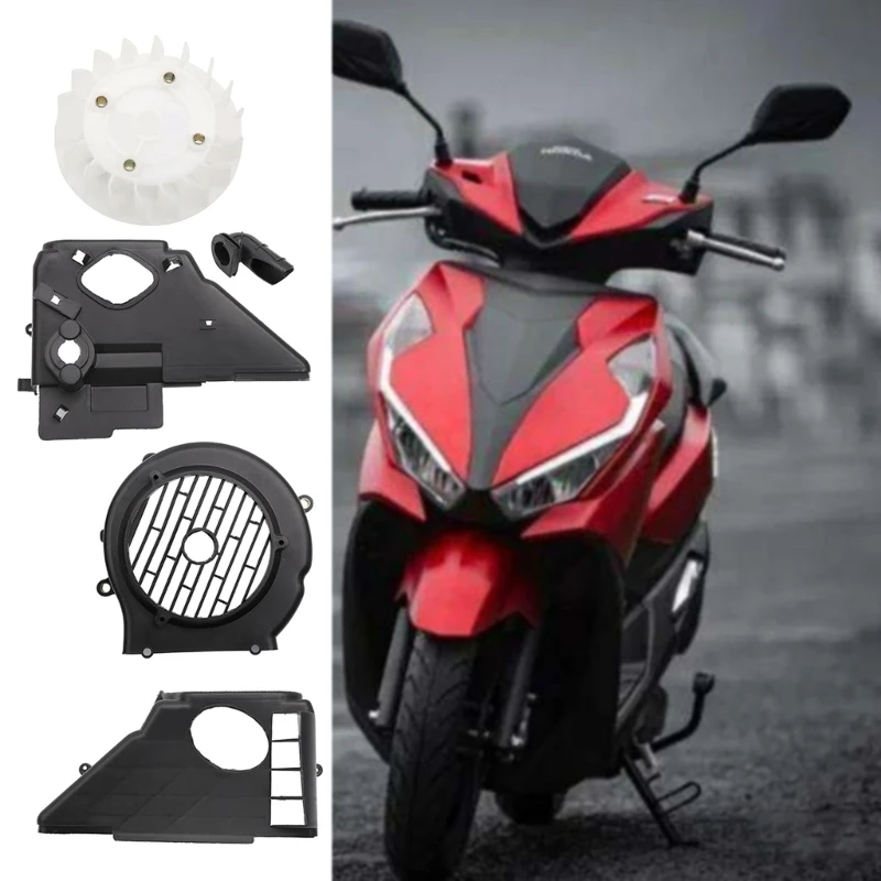 Couvercle De Ventilateur Pour GY6 125/150ccm | Heavy Tuned : Pièces Détachées Bon Marché Pour Scooter, Bicyclettes, Motos Et Vespa