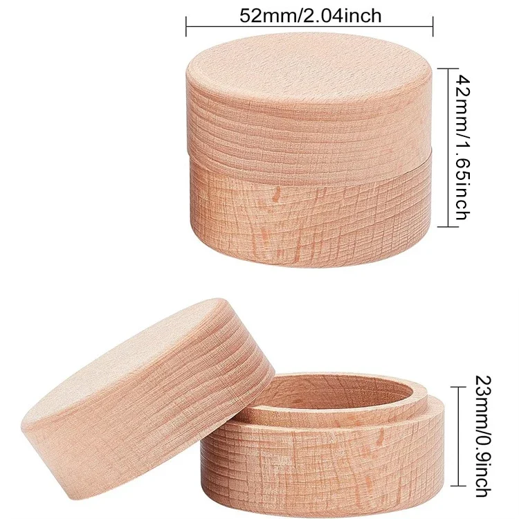 Free Personalized Engagement Ring Box Wooden Ring Box for Wedding Custom Proposal Engraved Ring Bearer Anniversary Gifts for Her