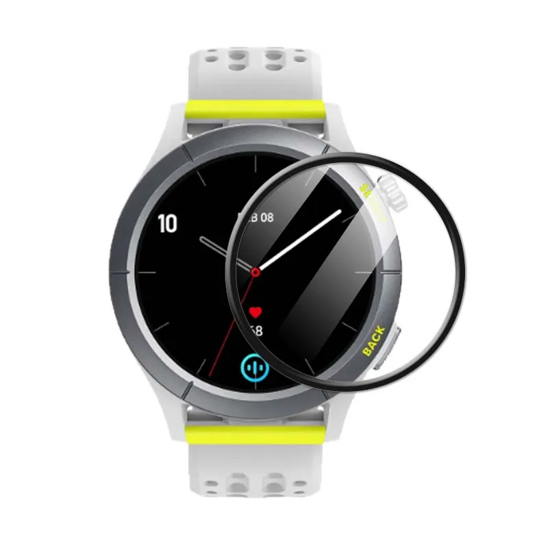 

3D 2PCS PMMA Film For Amazfit Cheetah Pro Screen Protector Film For Amazfit CheetahPro SmartWatch (Not Glass)