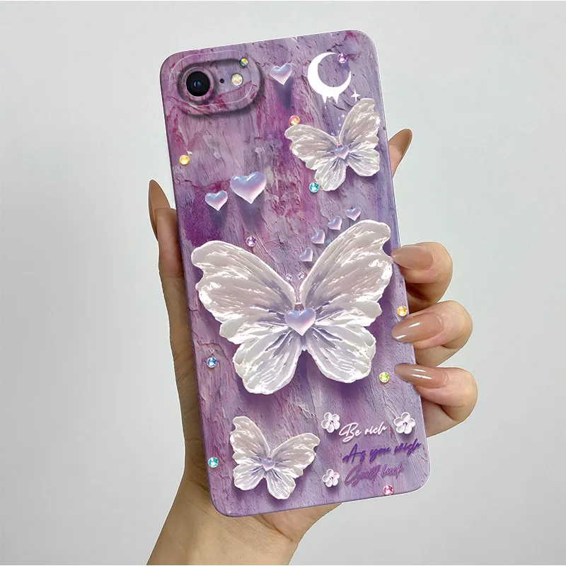 Aesthetic Soft Slim Silicone Phone Case with Full Bumper Protection