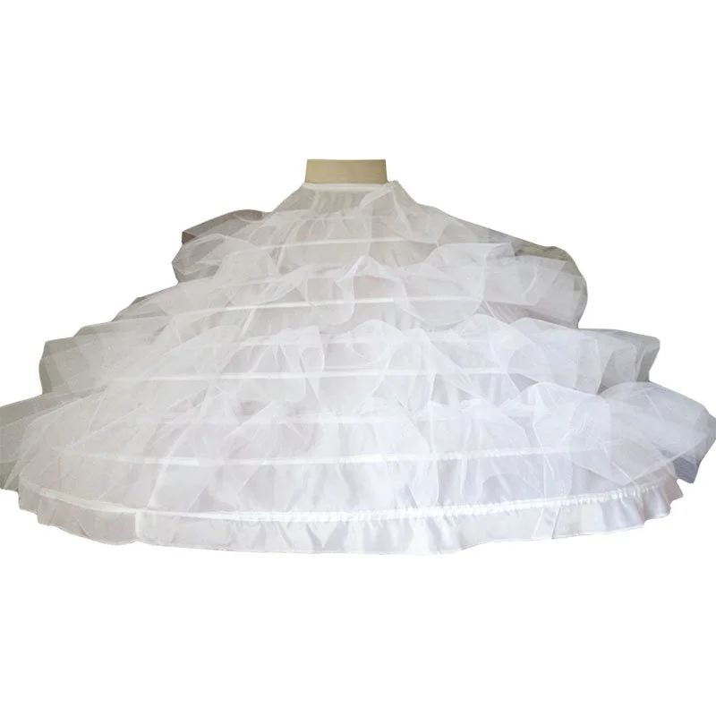 High Quality 9 Hoops Petticoat Underskirt For Super Big Ball Gown Wedding Dress  Bridal Gowns Wedding Accessories Crinoline