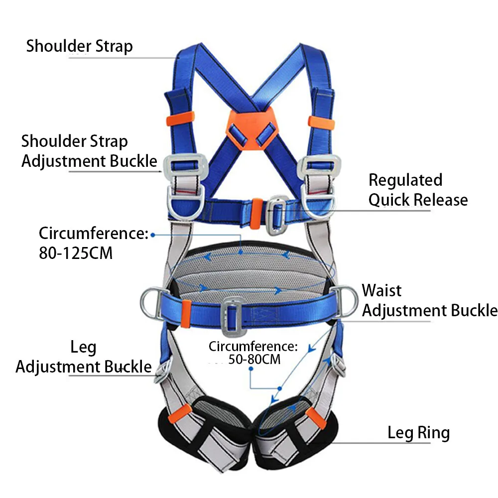 Aerial Work Safety Belt Construction Protection High-altitude Rock