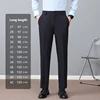 Brand Clothing Spring Formal Ankle Length Pants Men Business Elastic Waist Suit Pant Korean Trousers Plus Size 27 40 42 2
