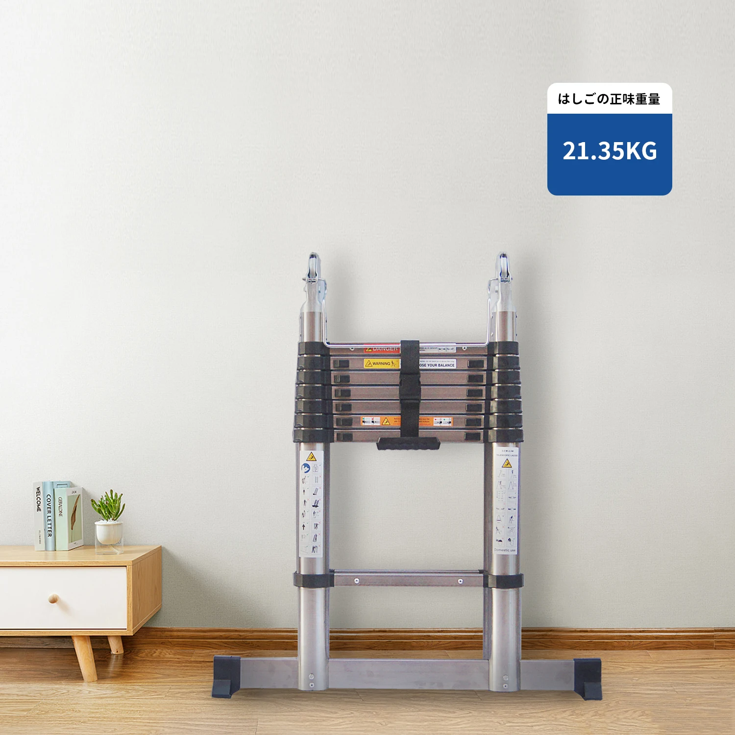 Summarized features of telescopic ladder