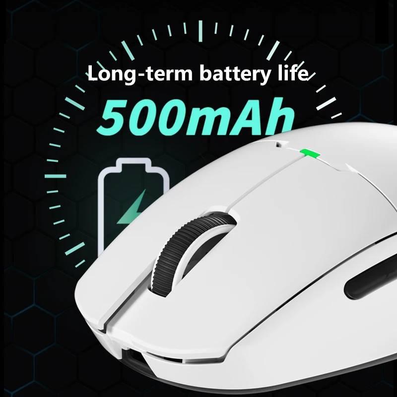 Aigo GM Wireless Bluetooth Wired Tri-Mode Gaming Mouse For Laptop IPad Tablet Notebook Office 2.4G Light And Thin Gaming Mouse wireless mouse,gaming mouse,wired mouse