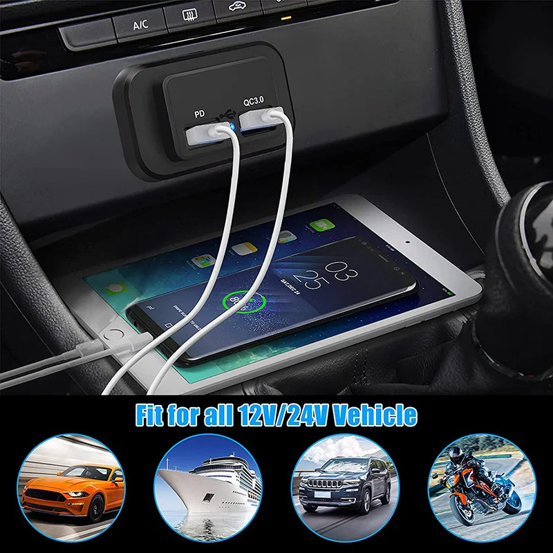 

Usb Fast Charger Compact Fast Charging Strong And Sturdy Compatible With Multiple Devices Perfect Fit Car Power Socket