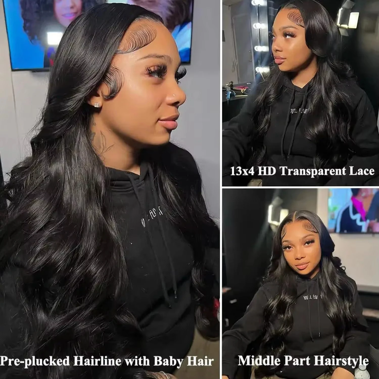 30 40 Inch Body Wave Human Hair Wigs 13x6 Hd Lace Front Wig human hair 13x4 Lace Frontal Wigs 4x4 Lace Closure Wig For Women 3