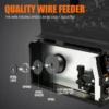 HZXVOGEN 3 in1 MIG/TIG/MMA Semi-Automatic Welding Machine HVM200 Inverter Welder Synergy Tool Non Gas For Gasless Iron Soldering 6