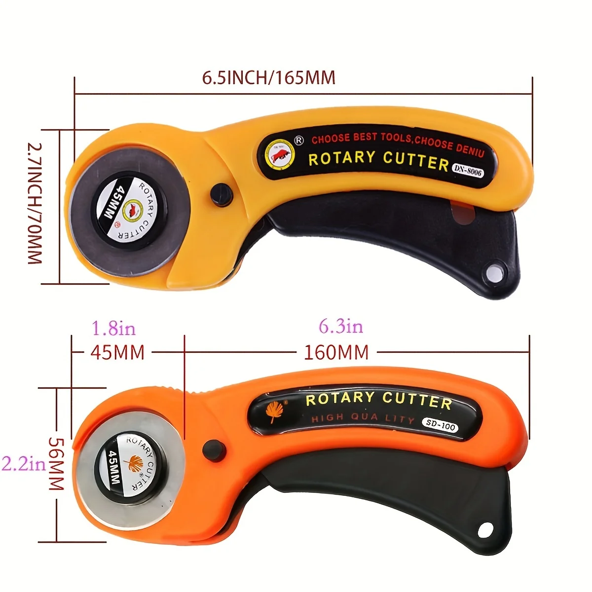 Rotary Fabric Cutter for Hand-Made Fabrics Cards Clothing Production