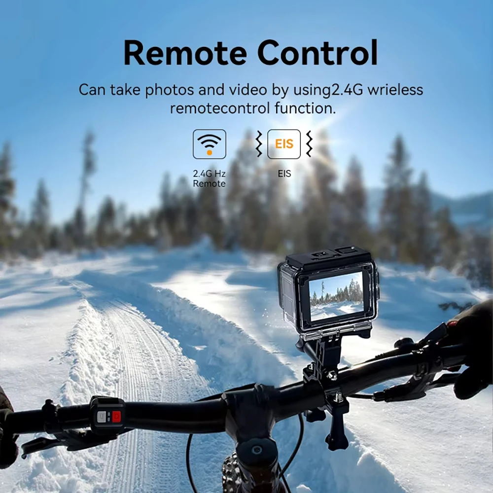 Caméra d'action 4k étanche avec wifi et télécommande_voghion.com