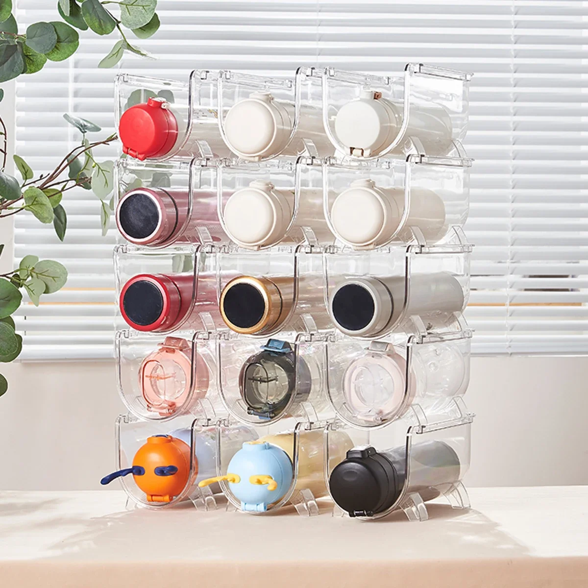 PT-Household-Multi-Layer-Transparent-Stackable-Cup-Rack