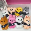SKZOO Plush Keychain Doll Pendant, Backpack Accessories, Stray Kids Magic Academy Cloak Plush Keychain Children's Toy Fan Gift