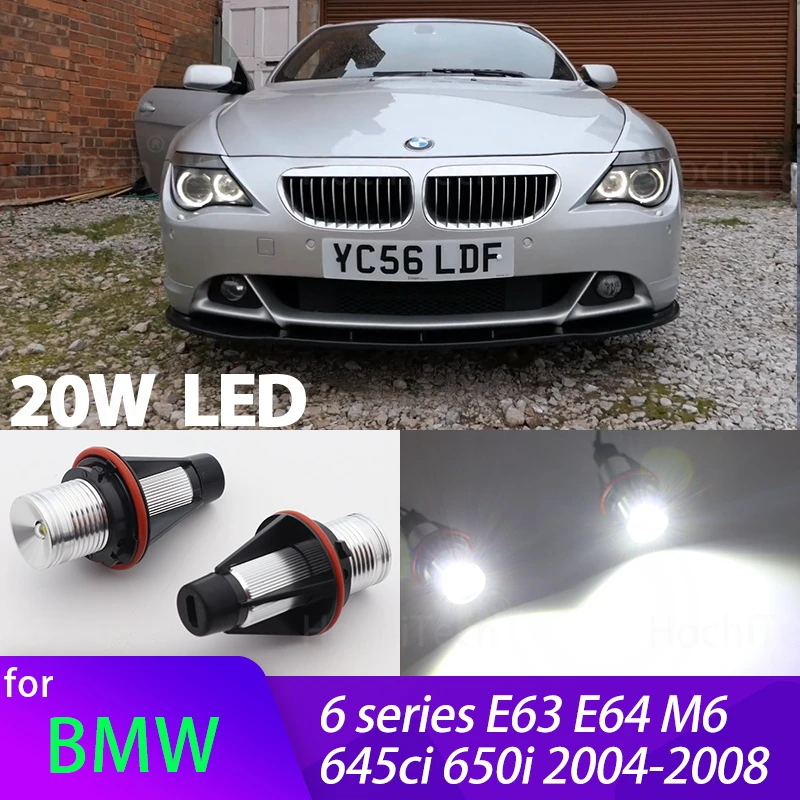 Super Bright White 20W canbus Angel Eyes Marker Lights Bulbs for BMW 1 5 6 7  series E87 E39 M5 E60 E61 E63 E64 x3 E83 X5 E53 - AliExpress