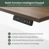 265lbs Load Capacity, L Shaped Standing Desk with Drawers, Reversible Electric Standing Gaming Desk Adjustable Height 5