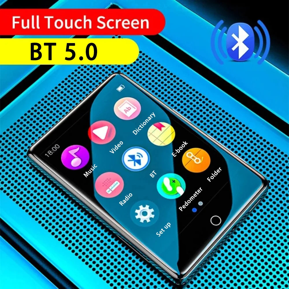 8GB/16GB M7 블루투스 5.0 MP3 음악 플레이어 내장 스피커 2.8인치 풀 터치 스크린 HIFI 워크맨 FM/전자책/보이스 레코더 Best5 8GB/16GB M7 블루투스 5.0 MP3 음악 플레이어 내장 스피커 2.8인치 풀 터치 스크린 HIFI 워크맨 FM/전자책/보이스 레코더 Best5