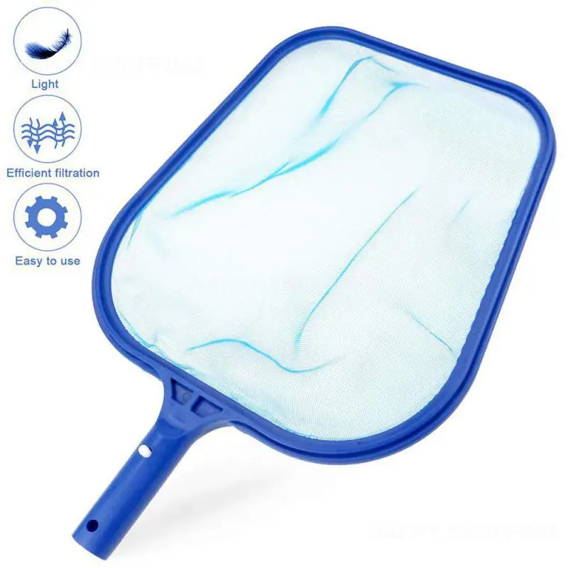 

Professional Swimming Pool Leaf Skimmer Net Pool Net Skimmer Cleaner Cleaning Tool Approx. 44.5*30 Cm/17.52*11.8 Inch Blue