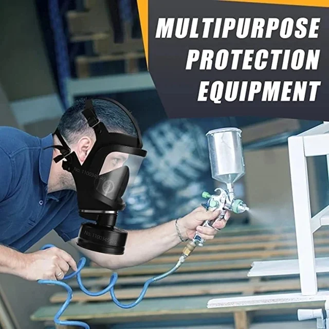 Full Face Chemical Respirator with Filter