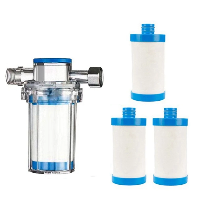 

3X Purifier Output Universal Shower Filters Household Kitchen Faucets Water Heater Purification Bathroom Accessories