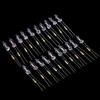20PCS Neon Indicator Lamps With Resistance Connected To  220V 4.2*0.5cm Neon Glow Lamp Mains Indicator-Red Light 2