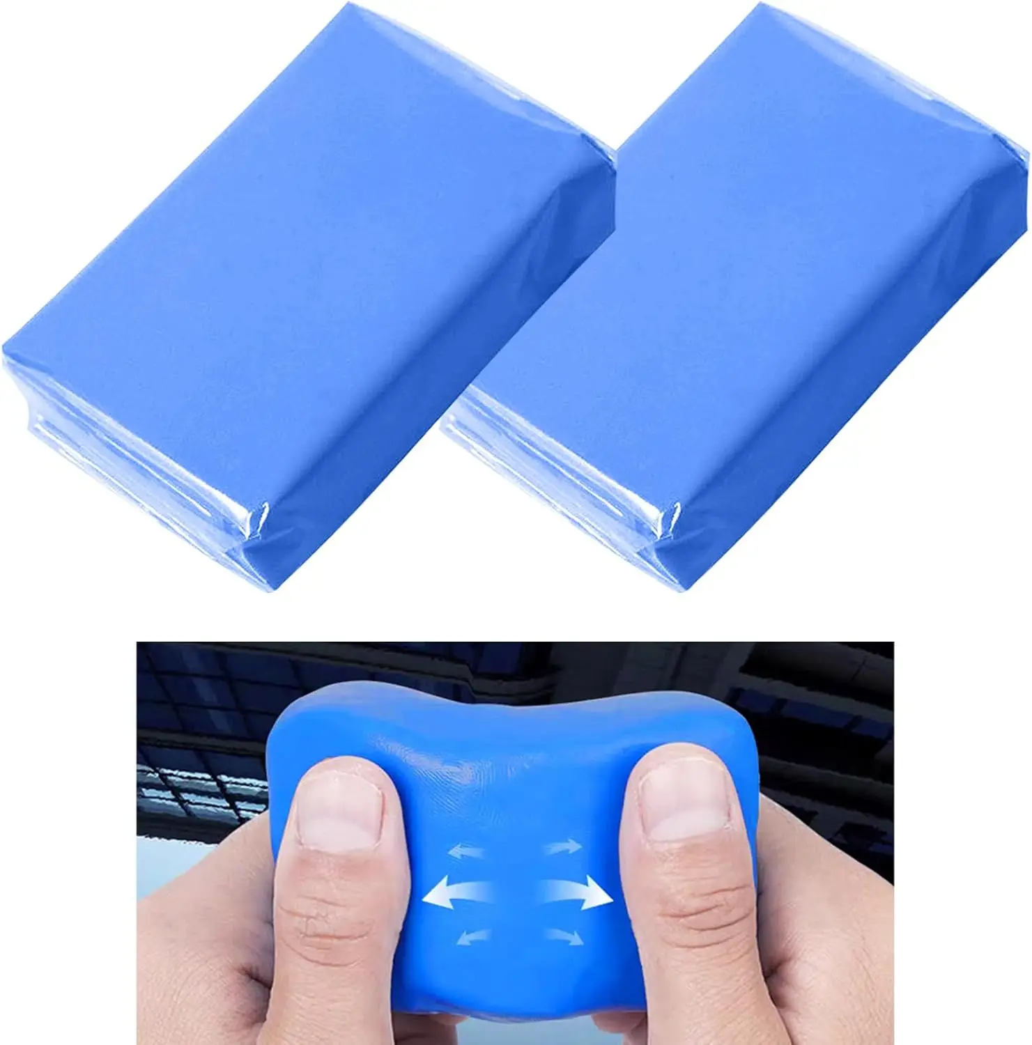 SURAINBOW Car Cleaning Clay Bar Auto Detailing Cleaner Car Magic Clay Bar Fine Medium King Grade Heavy 100g for Wash Mud