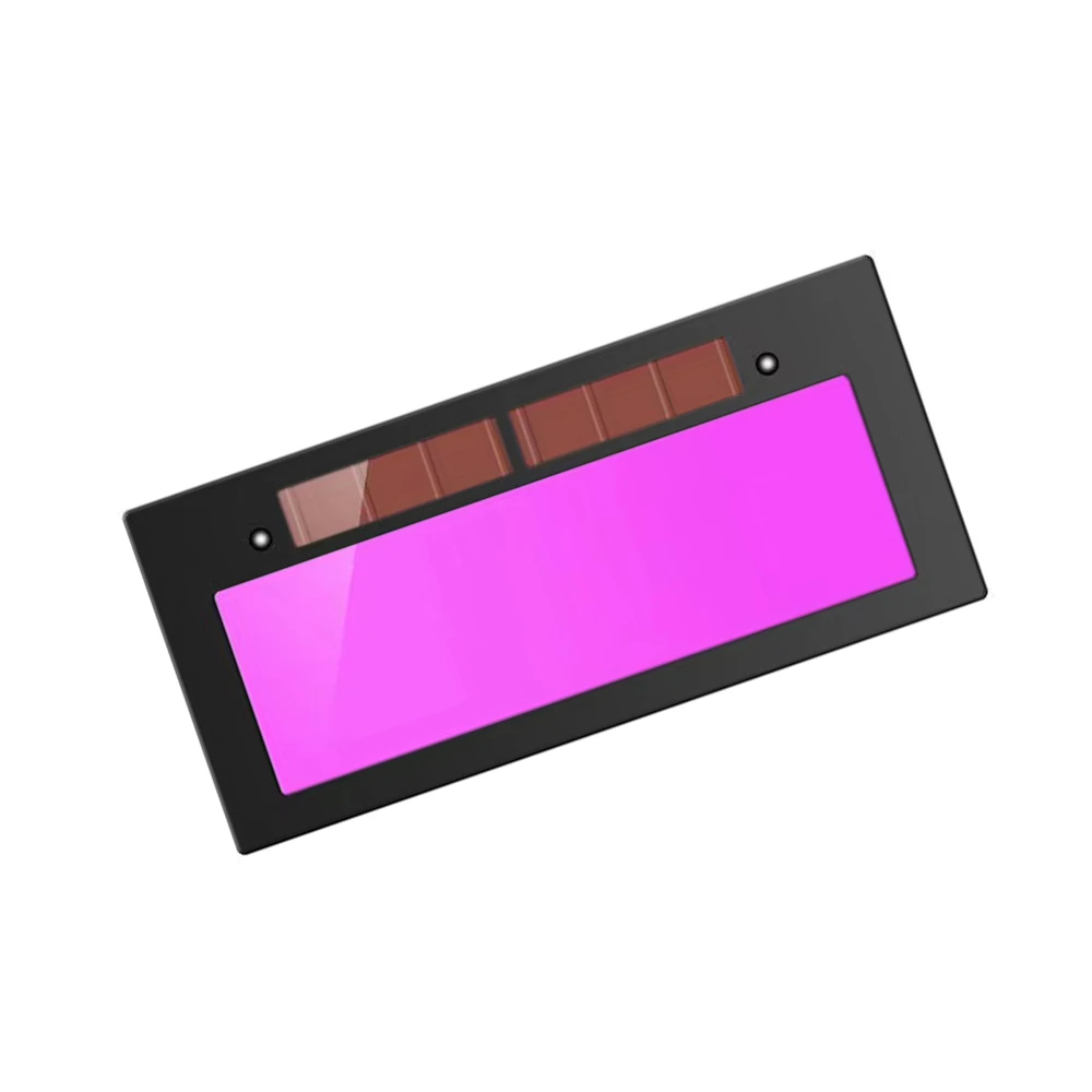 True Color Lens Dimming Lens Of Welding Helmet Welder Mask Chameleon Solar Power Auto-Darkening For Arc Grinding Cutting