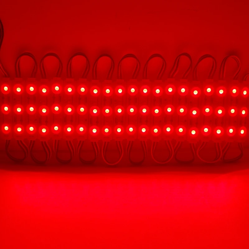 20Pcs Samsung light SMD 5050 3LEDs RGBW Module Lighting 12V IP68 Waterproof RGB Led Modules Ultra Bright Sign Strip Backlight
