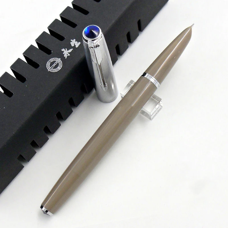 Wingsung 601 만년필 잉크 펜 피스톤 필링 잉크 창 Iraurita 0.38mm 0.5mm 펜촉 고급 쓰기 선물 서예 문구