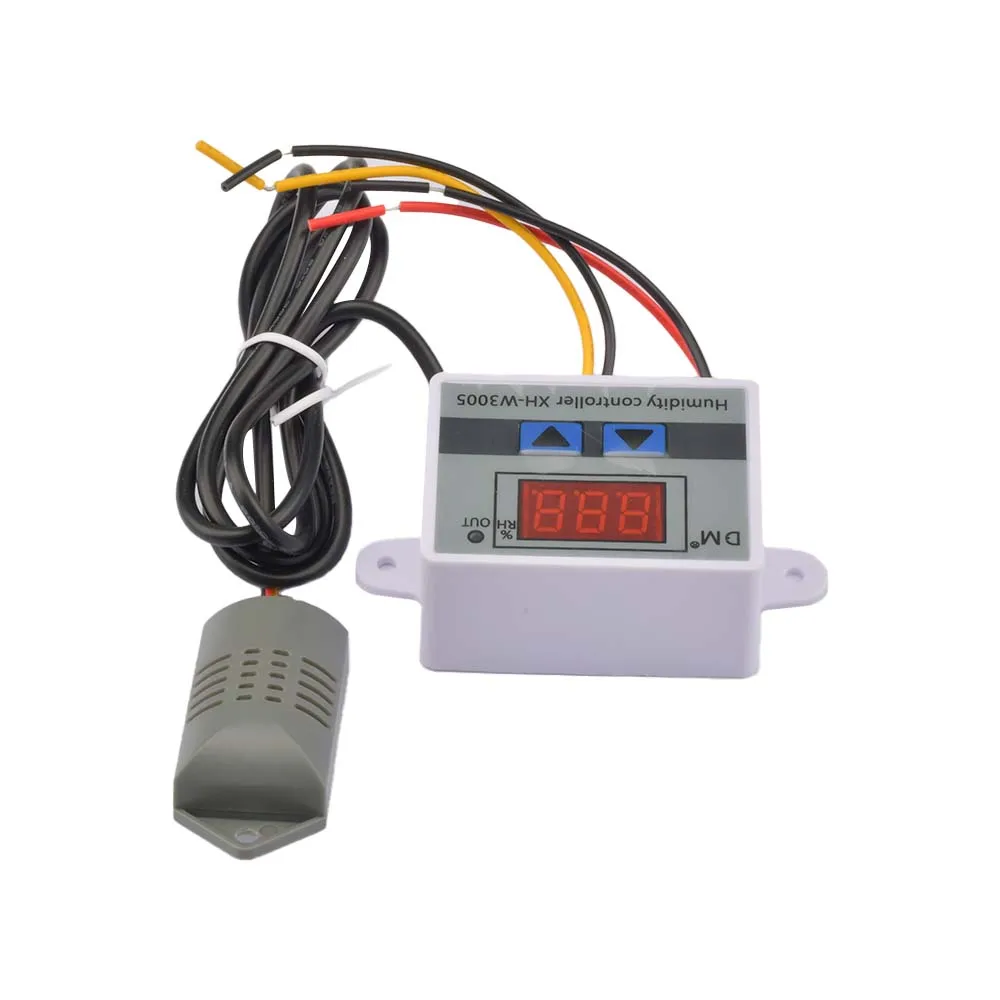 Digital Humidity Controller XHW3005 12V 24V 220V Humidistat Hygrometer