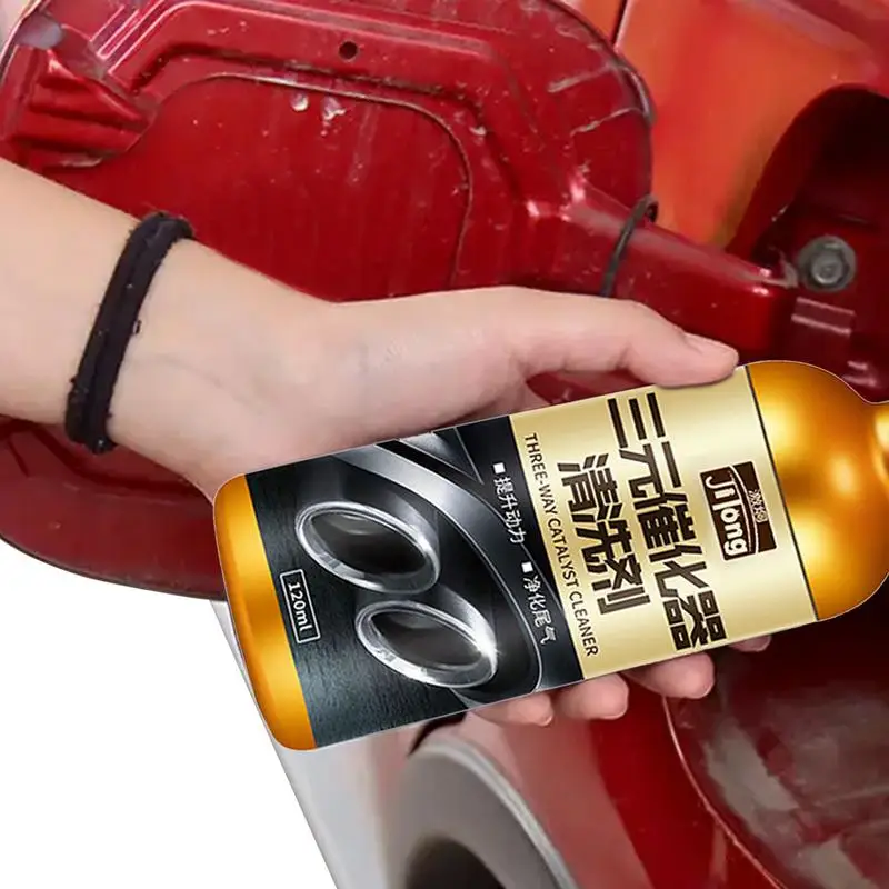 Tanie Silnik samochodowy katalizator 120ml promocja katalizator właściwe paliwa przepływ spalin zmniejsz zapach