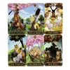 Seasonal Fox Tarot Cards For Beginners And Understanding Meanings On Them Edition Oracle Board Playing Table Games 3