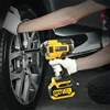 2000N.m 20V Brushless Electric Impact Wrench Rechargeable Li-ion Battery 1/2" Socket Wrench Cordless Wrench Plastic Box Tools 6