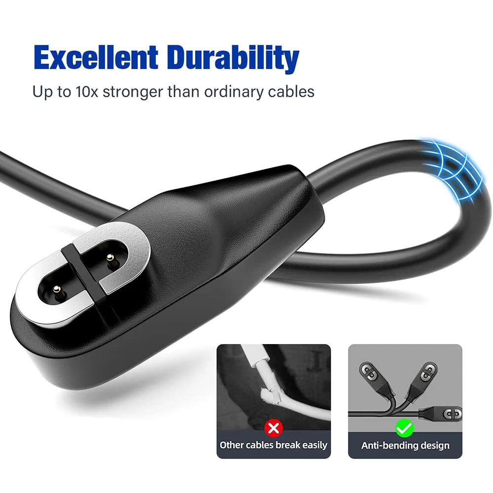 Fast charge Magnetic pin Cable Shokz Headphones Aeropex AS800 OpenRun S803 S810 Pro mini S811 OpenComm ASC100SG C10 Charger
