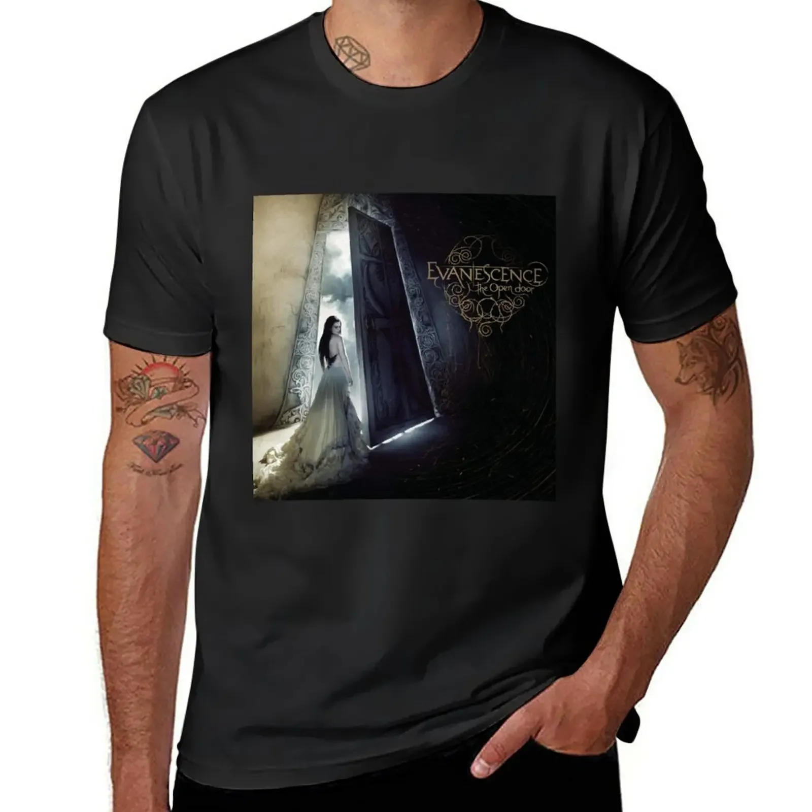 

The Open Door T-Shirt vintage summer clothes mens tall t shirts