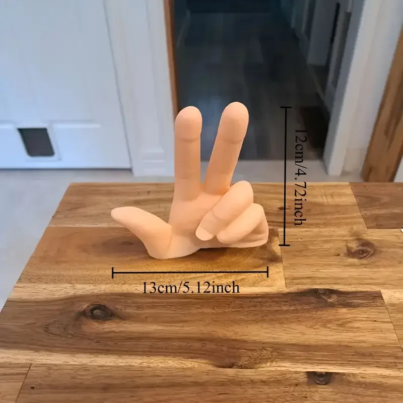 3D 인쇄 게으른 자동차 인테리어 장식, 게으른 손 흔들기, 재미있는 자동차 부품 펜던트, 장난, 유머러스한 자동차 액세서리