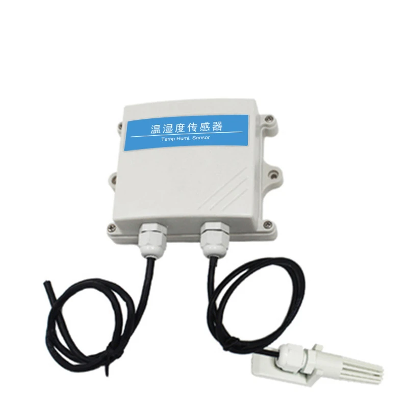 

Temperature and humidity sensor transmitter RS485 agricultural greenhouse monitoring control epitaxial waterproof probe