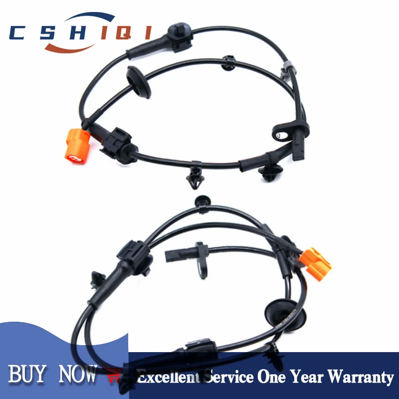 2PCS 57450-SEL-P02 57455-SEL-P02 ABS Wheel Speed Sensor Front Left Right For Honda JAZZ GD CITY Saloon 2000-2003 FIT II 02-2008