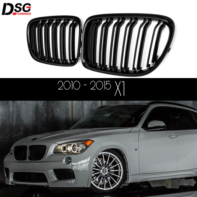 For BMW E84 X1 Gloss Black Kidney Front Racing Grill SUV 12-15 | Автомобили и мотоциклы