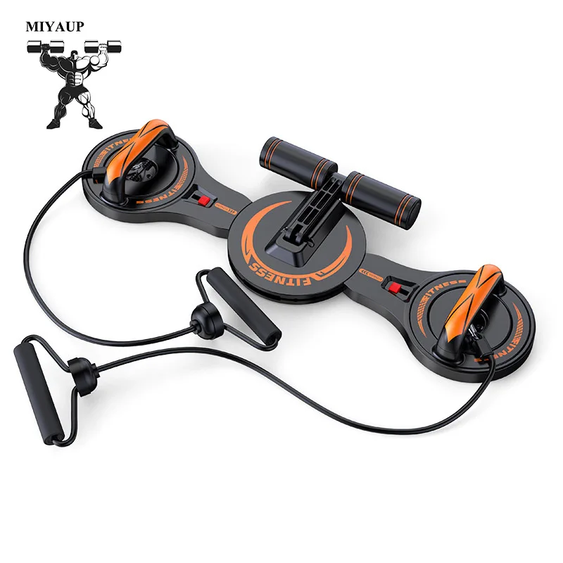 MIYAUP-Chest Muscle and Abdominal Wheel Training Equipment, Portable Sit Up Board
