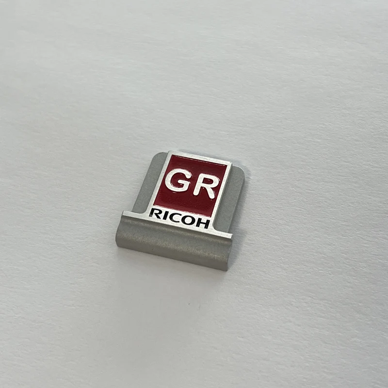 Roadfisher 카메라 핫슈 커버 보호 캡 금속용 금속 커버(리코 GR3 GR3X GR2 GR4용)