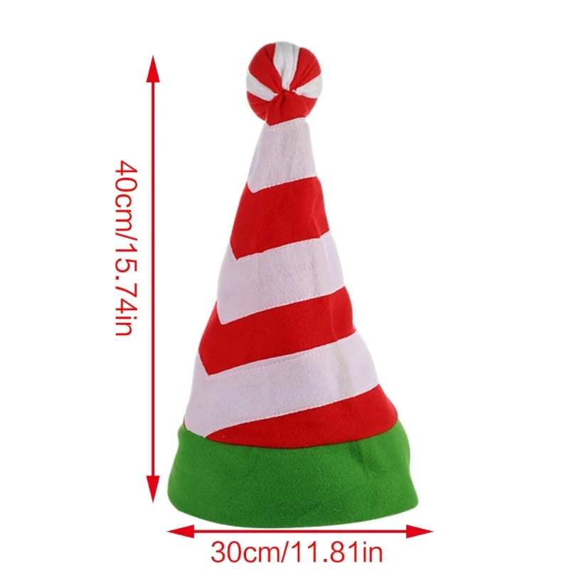 Party Hat MerryChristmas Plush Hat for Festival Family Gathering PartyFavor Props Holiday Decorative Santa