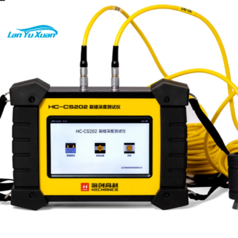 

Ultrasonic Concrete Crack Depth Test Instrument Ultrasound Concrete Strength and Crack Depth Tester Detector concrete scanner